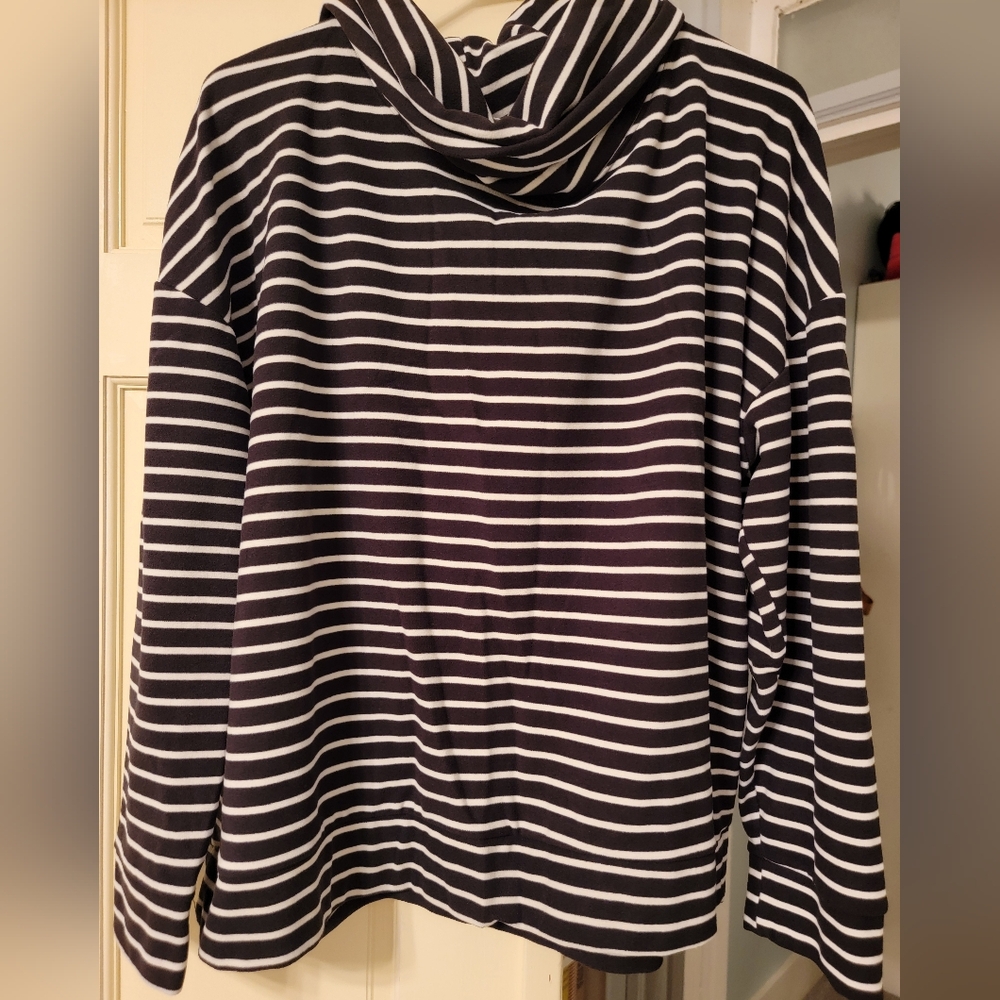 Time And True Striped Top. Thick And Warm And So Super Cute.